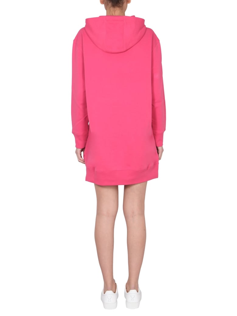 dress with multicolor flocked logo by Selfnex