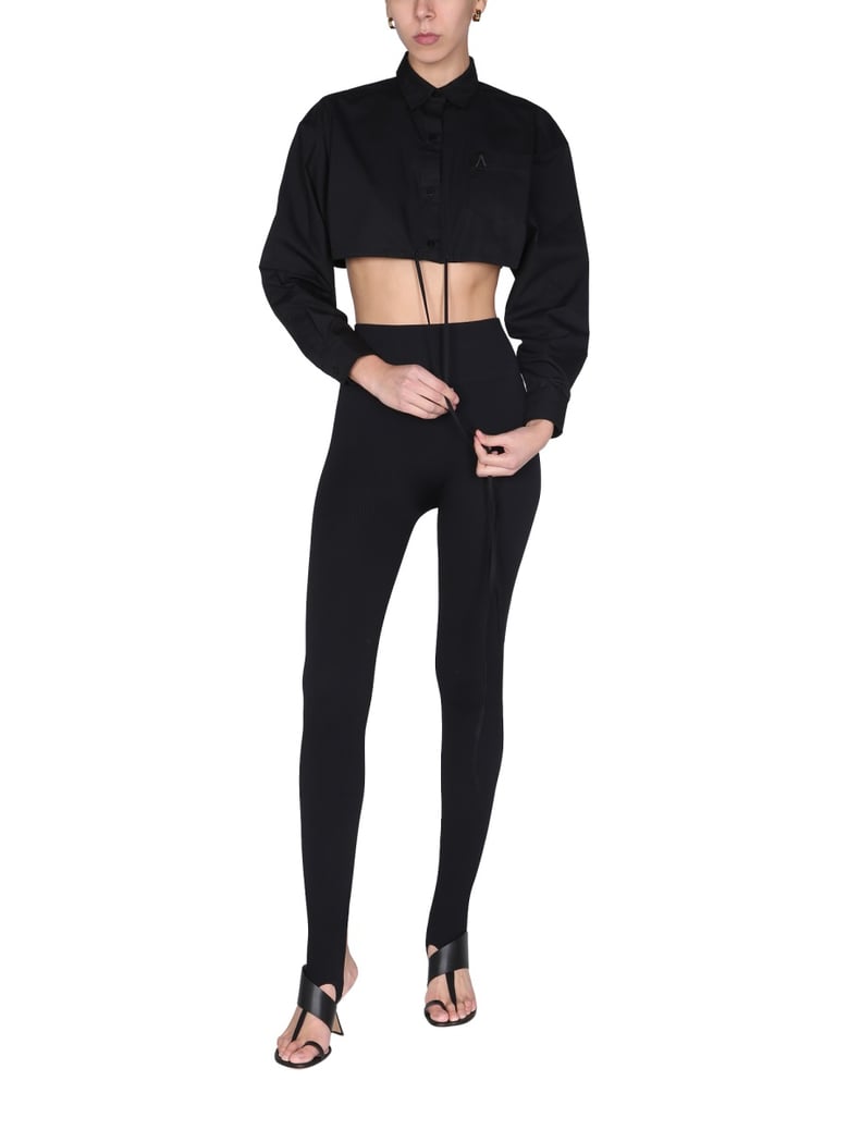 cropped shirt by Selfnex