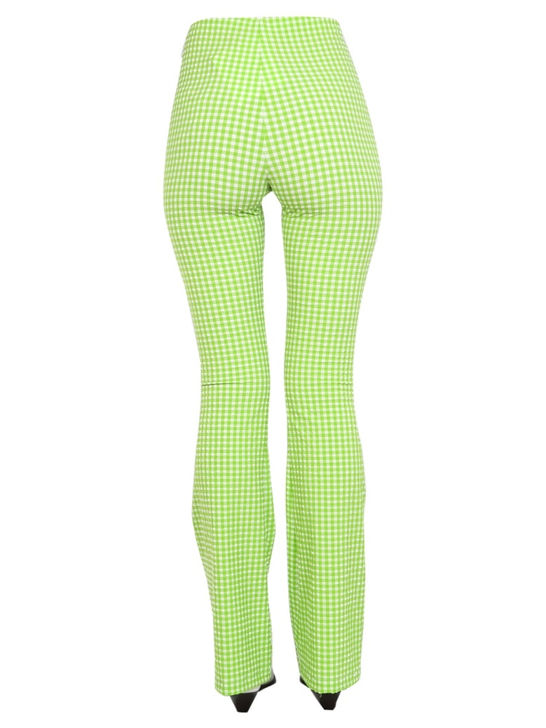 plaid pattern pants by Selfnex