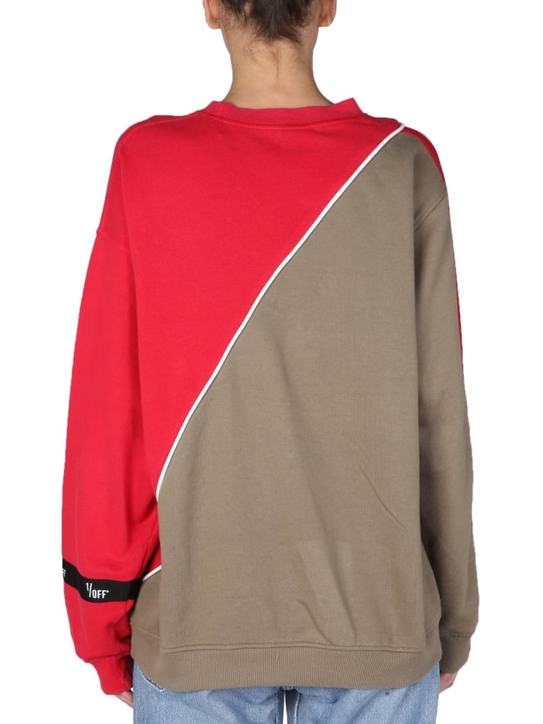 hybrid sweatshirt in multicolour by Selfnex