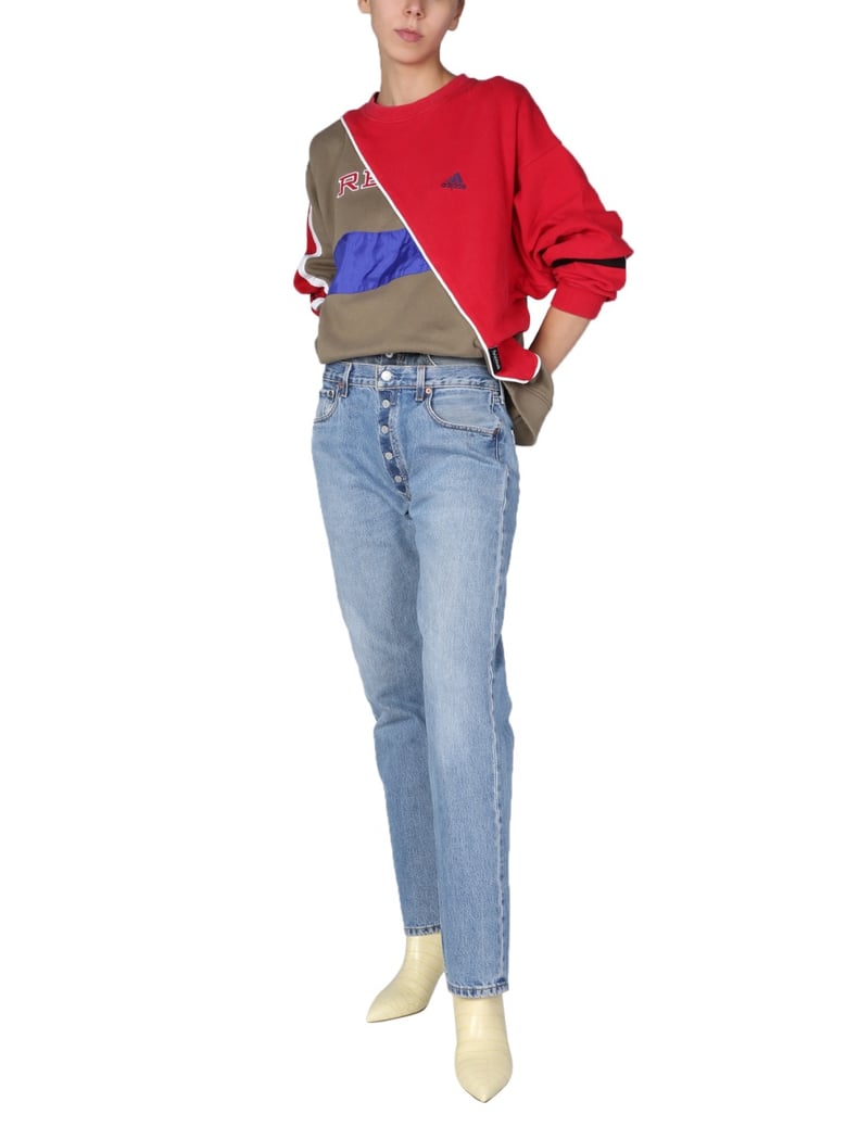 hybrid sweatshirt in multicolour by Selfnex