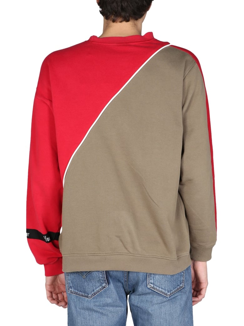 hybrid sweatshirt in multicolour by Selfnex
