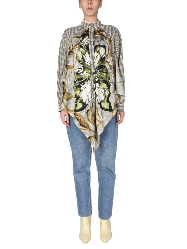 remade shirt in multicolour by Selfnex