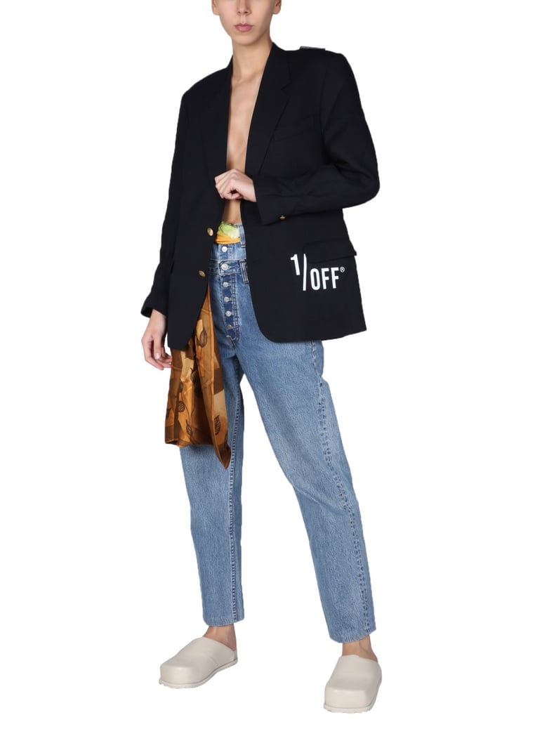 double waist jeans by Selfnex