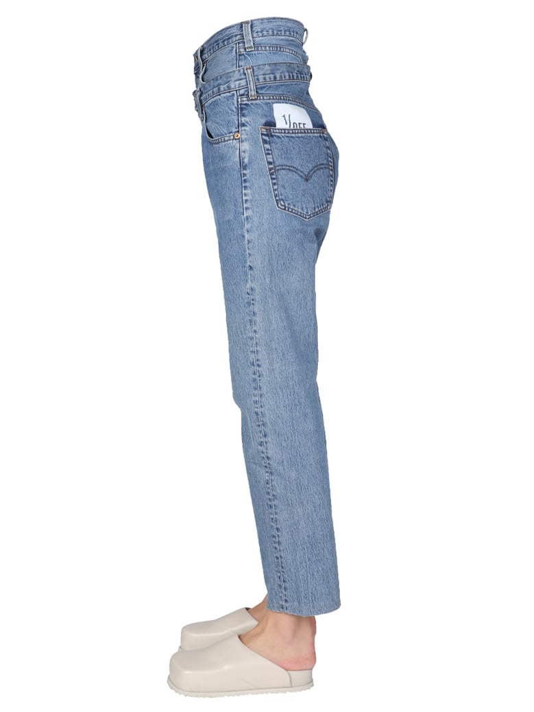 double waist jeans by Selfnex