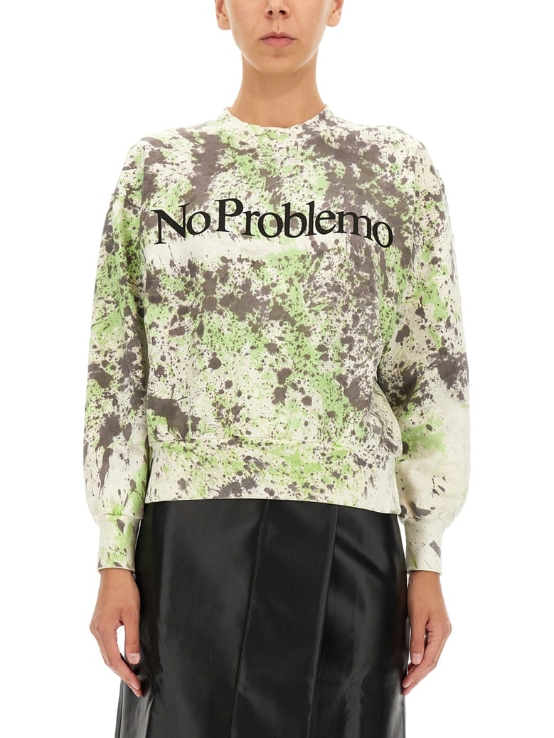 printed sweatshirt by Selfnex