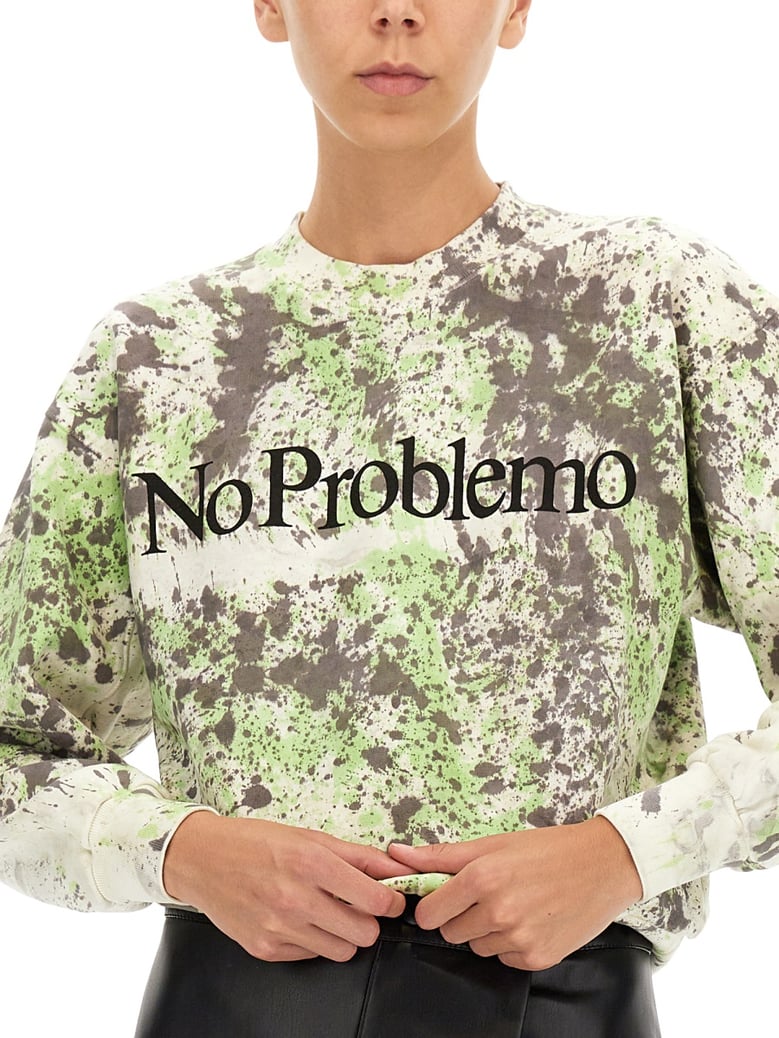 printed sweatshirt by Selfnex