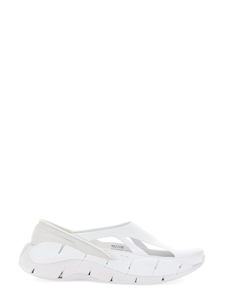 oversized sole white sneakers by Selfnex