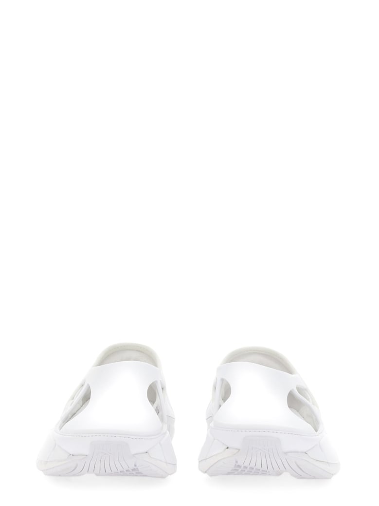 oversized sole white sneakers by Selfnex