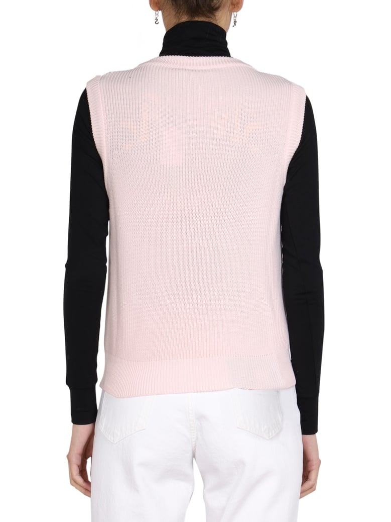 knitted vest by Selfnex