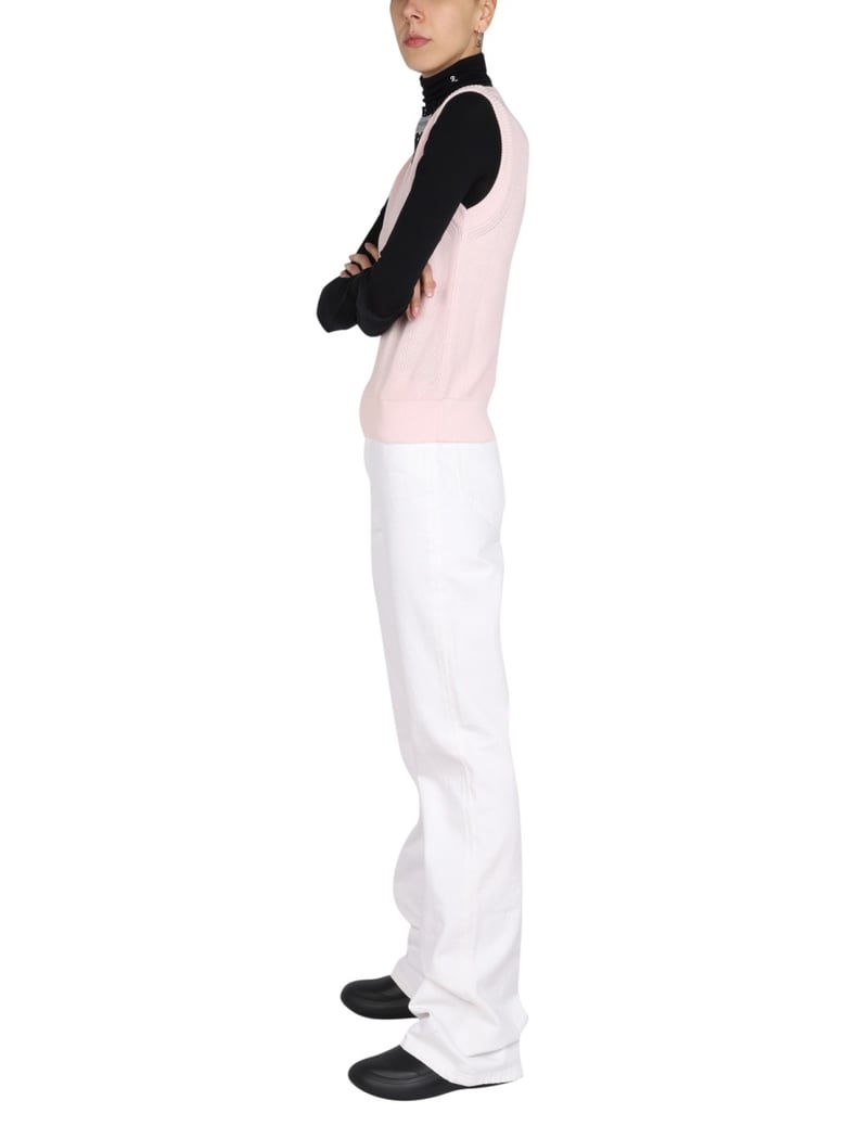 knitted vest by Selfnex