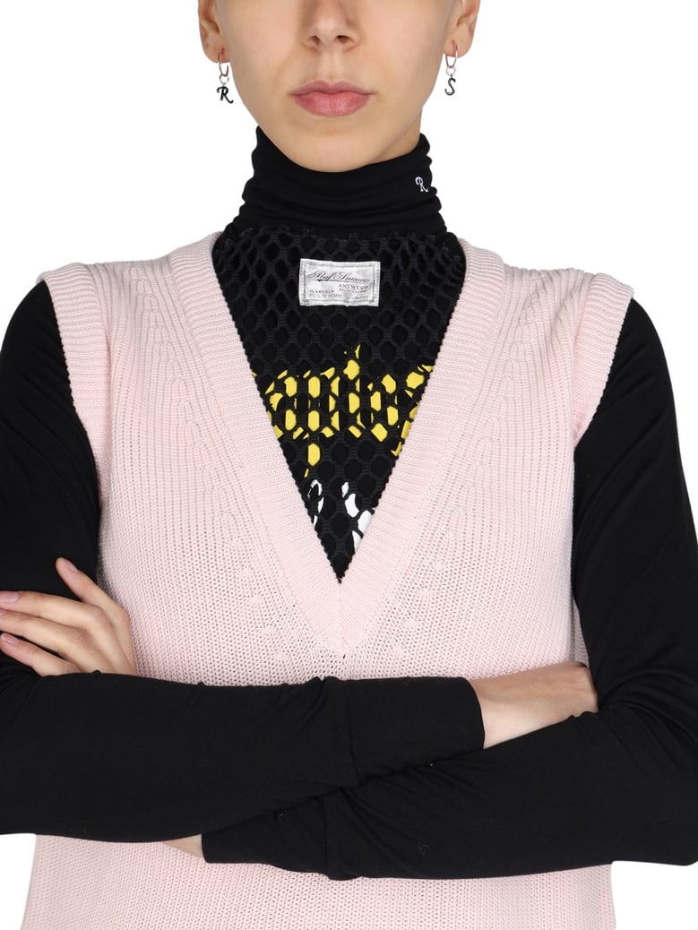 knitted vest by Selfnex