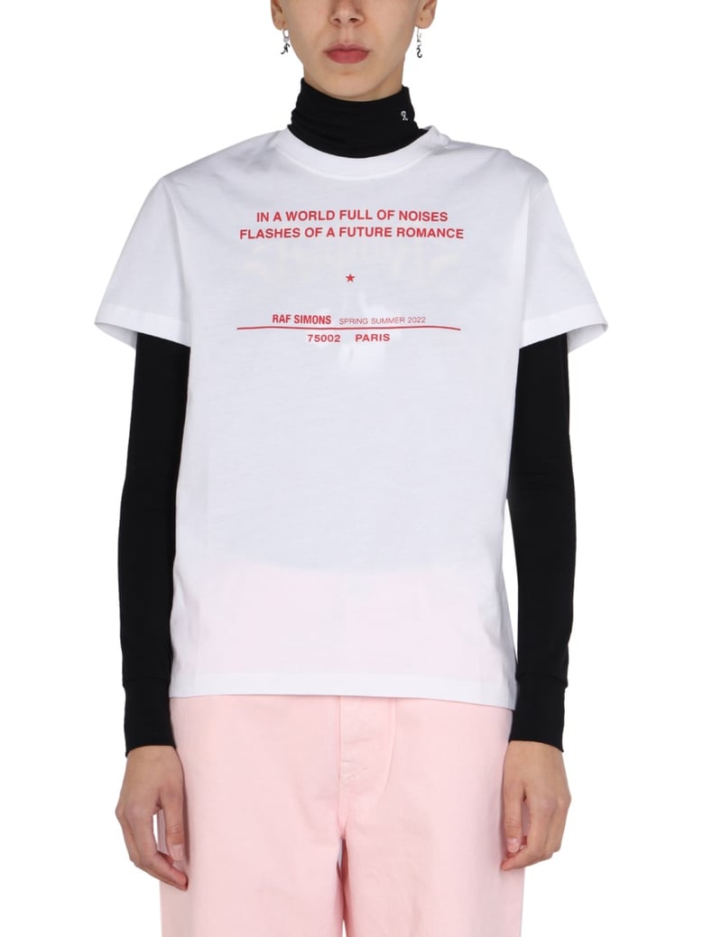 logo print t-shirt by Selfnex