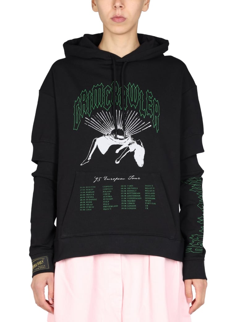 logo print sweatshirt by Selfnex