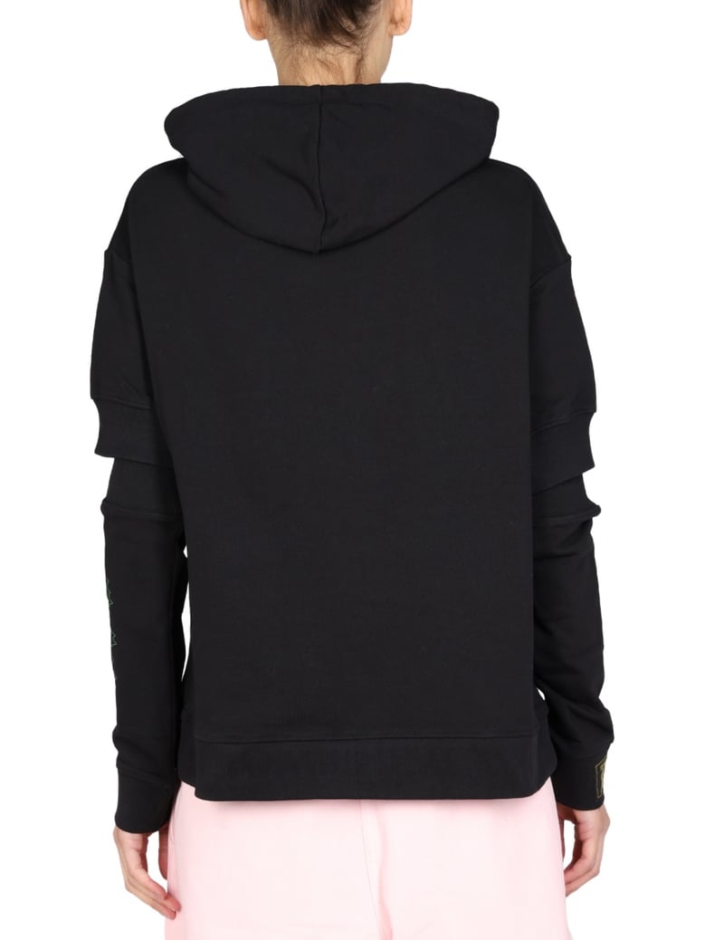 logo print sweatshirt by Selfnex