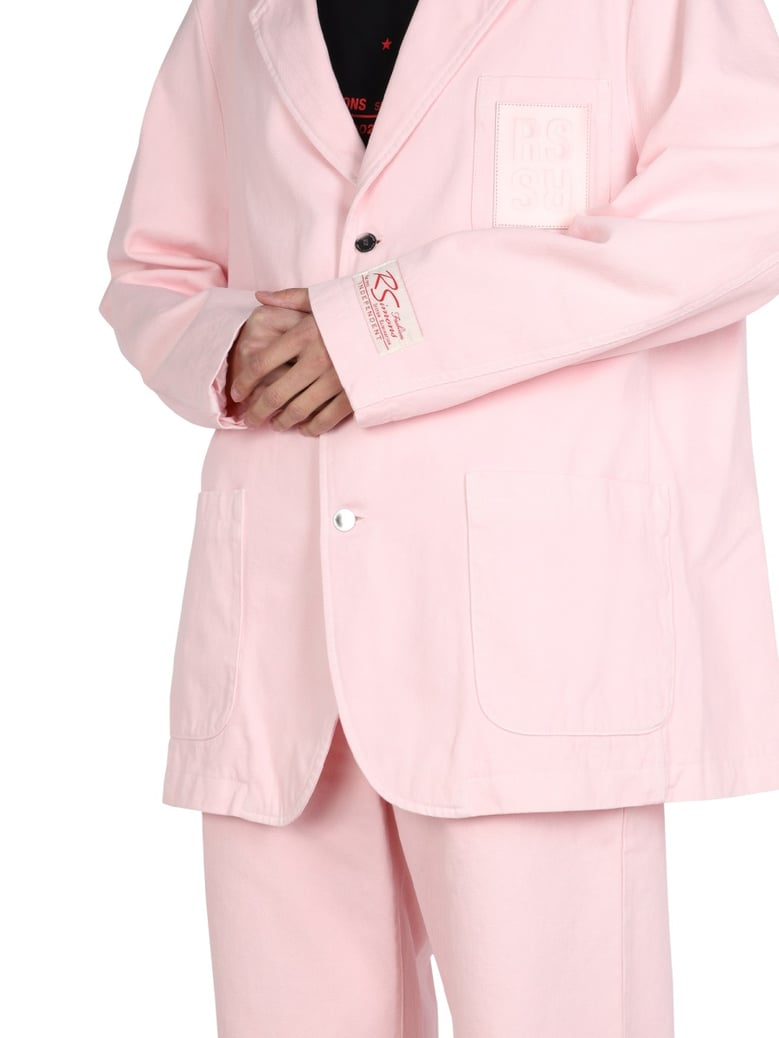logo patch jacket by Selfnex