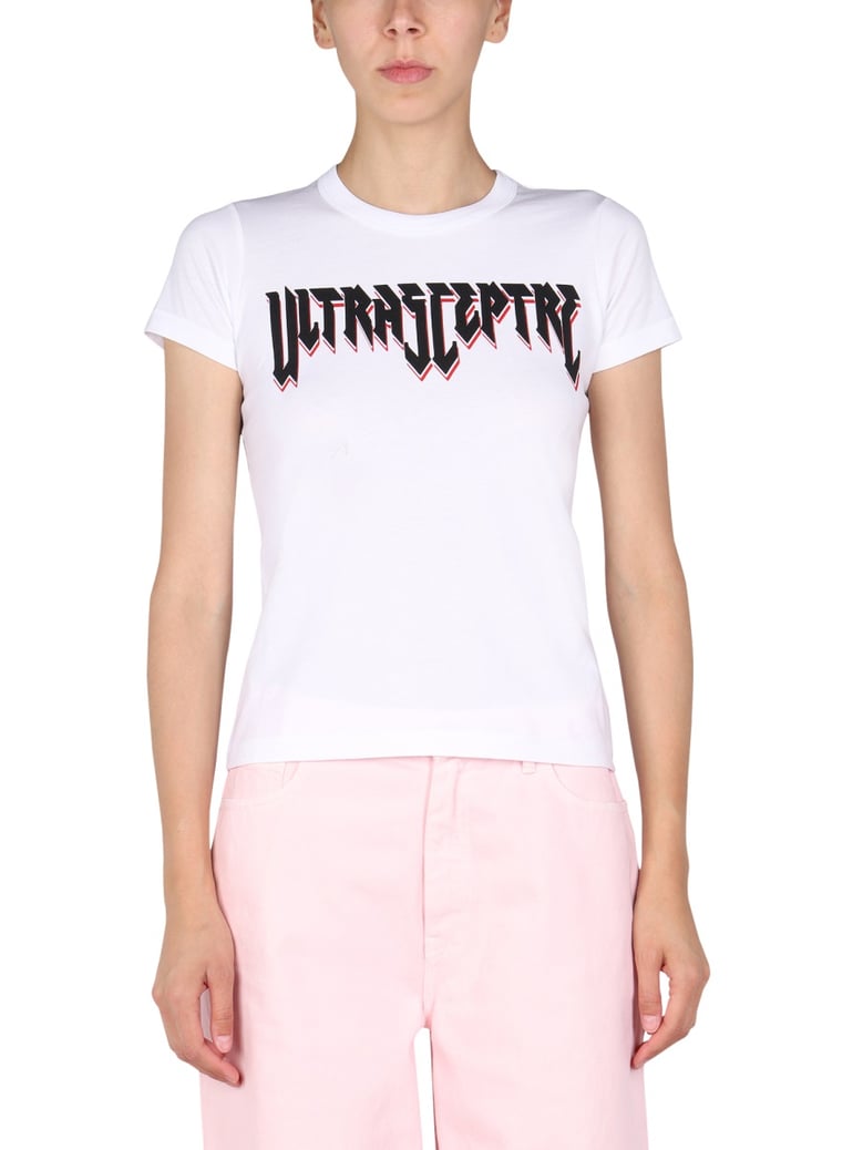 logo print t-shirt by Selfnex