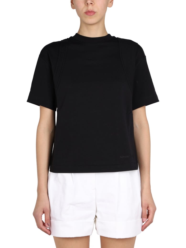 crewneck t-shirt by Selfnex
