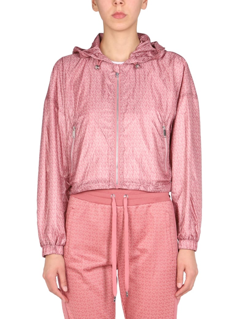 logo sweatshirt in pink by Selfnex