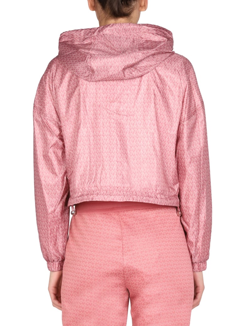 logo sweatshirt in pink by Selfnex