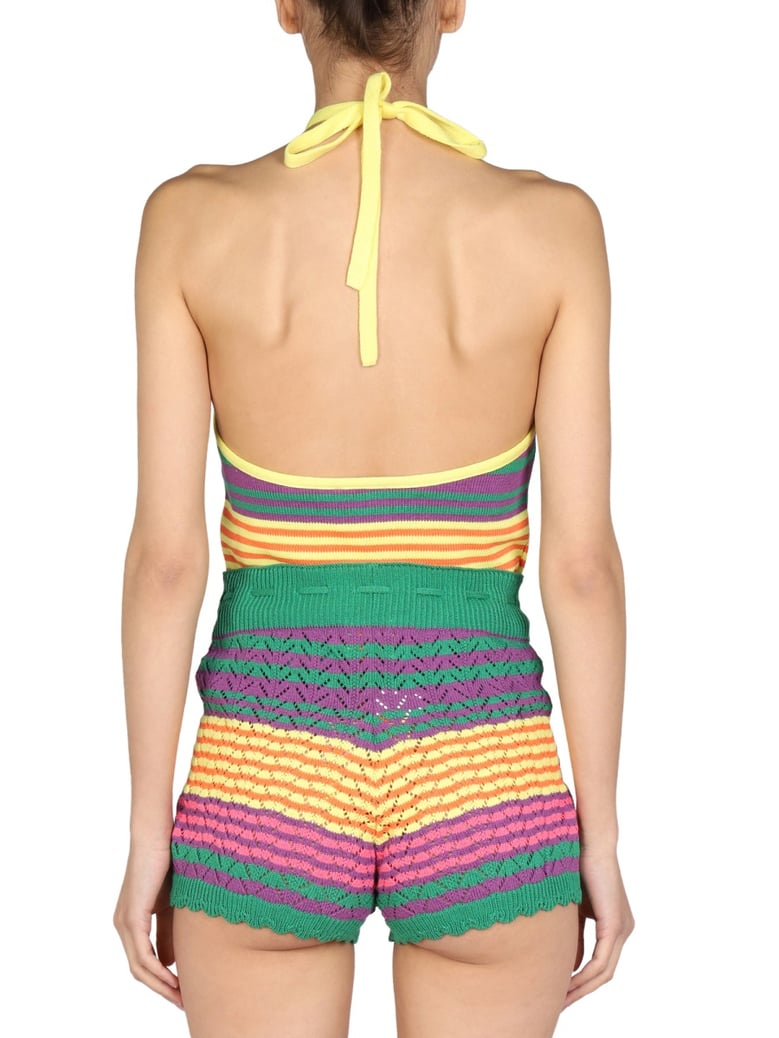 striped pattern top by Selfnex