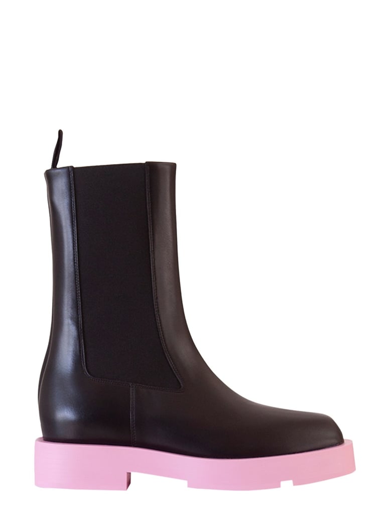 color-block boot by Selfnex