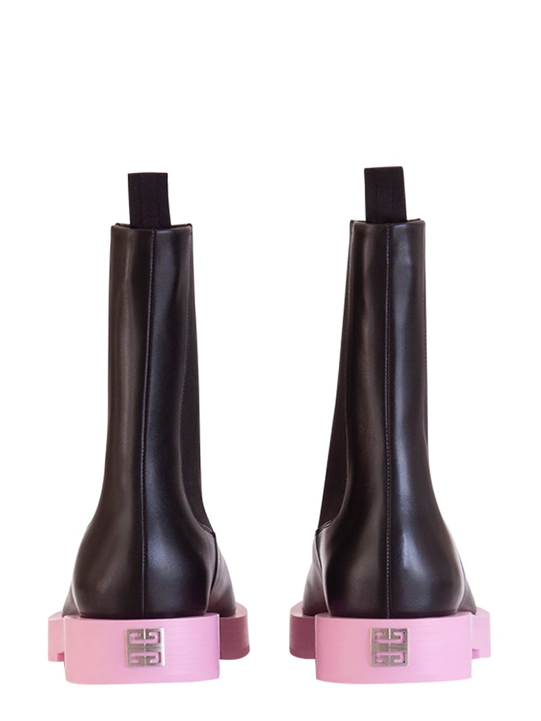 color-block boot by Selfnex
