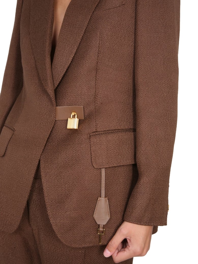 padlocked jacket by Selfnex