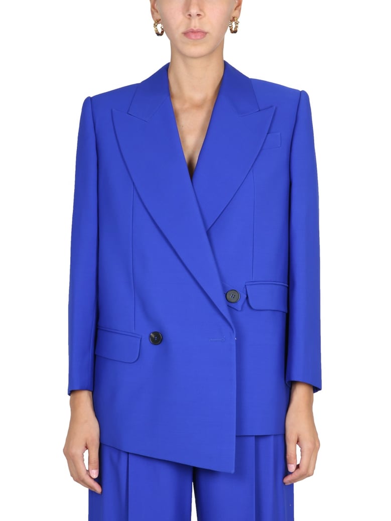 structured double-breasted jacket by Selfnex