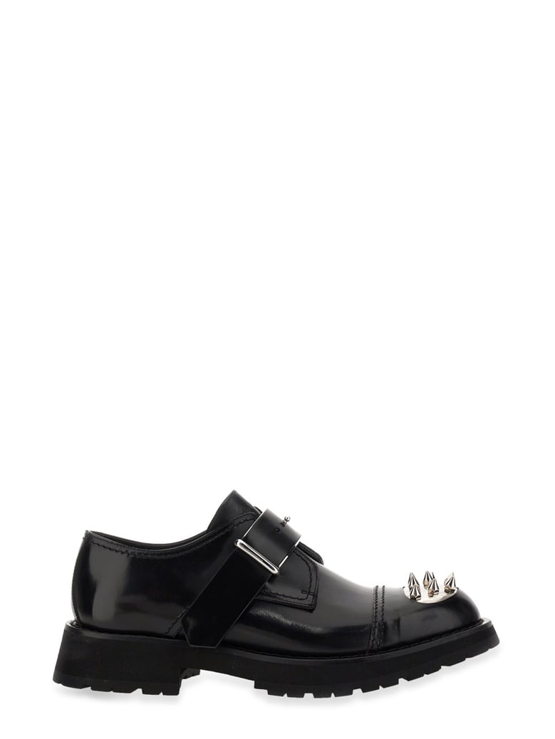 studded derby loafer by Selfnex