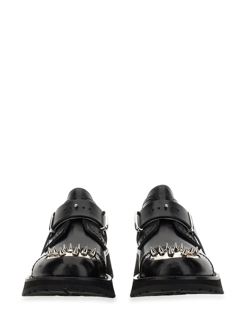 studded derby loafer by Selfnex
