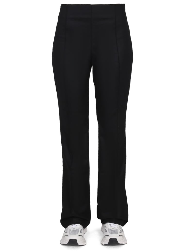high waist twill pants by Selfnex