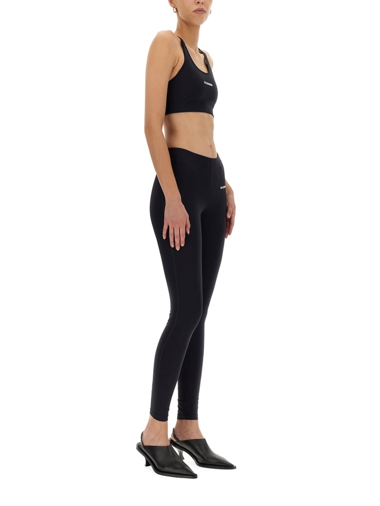 crop top with logo black by Selfnex