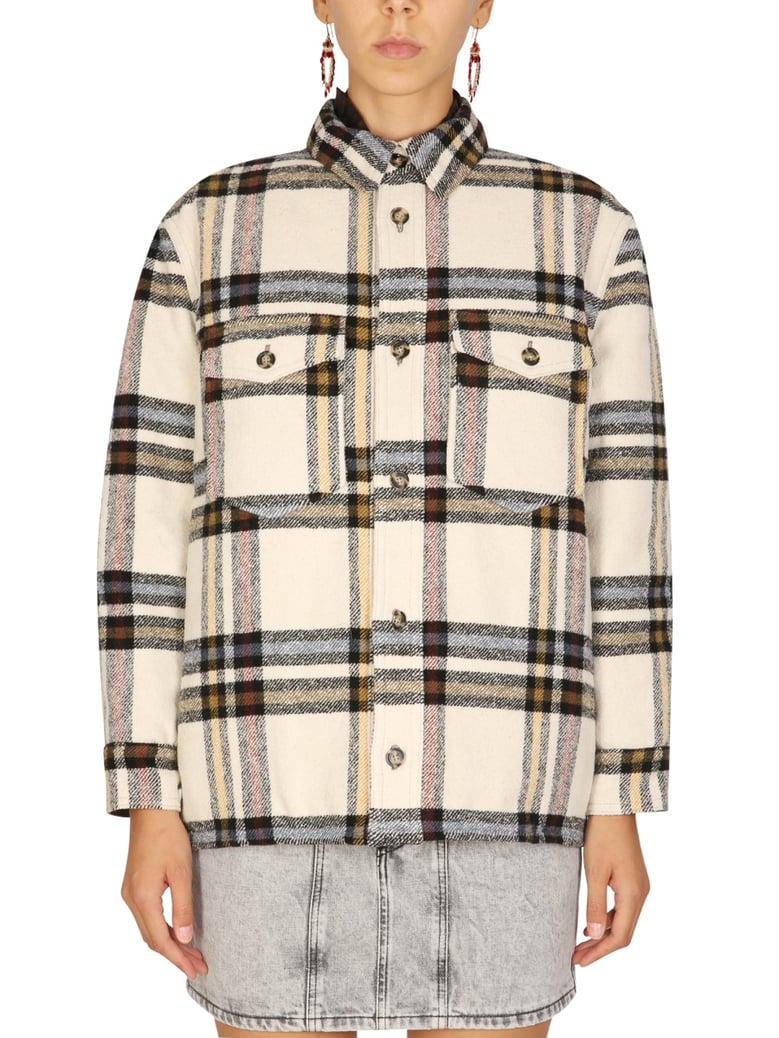 classic collar powder jacket by Selfnex