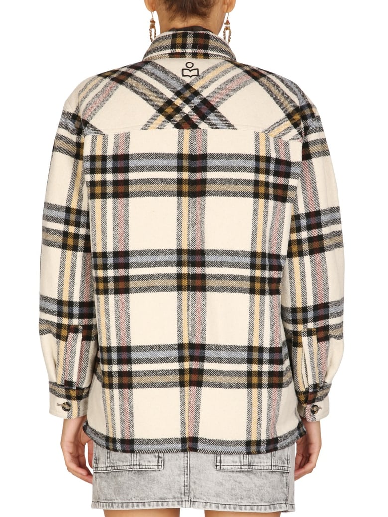 classic collar powder jacket by Selfnex