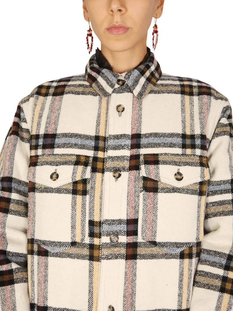 classic collar powder jacket by Selfnex