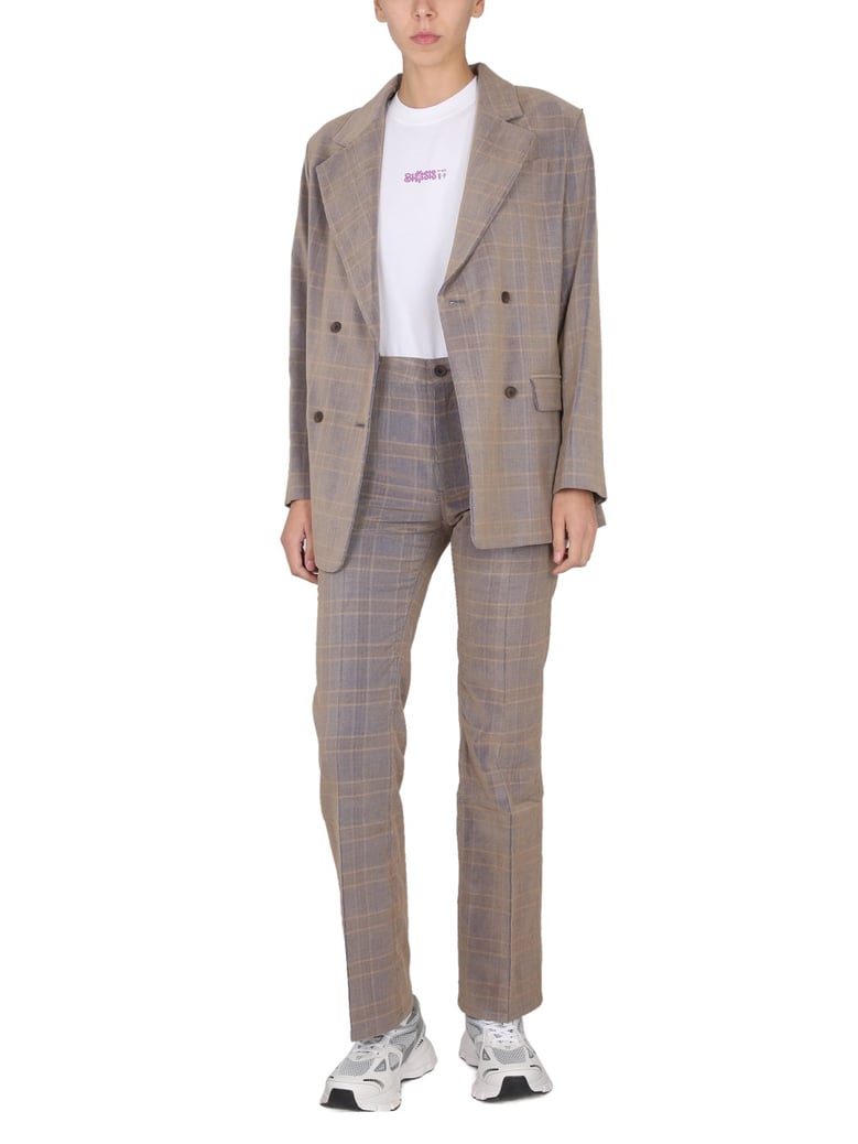 oversize blazer with mirror lapels by Selfnex