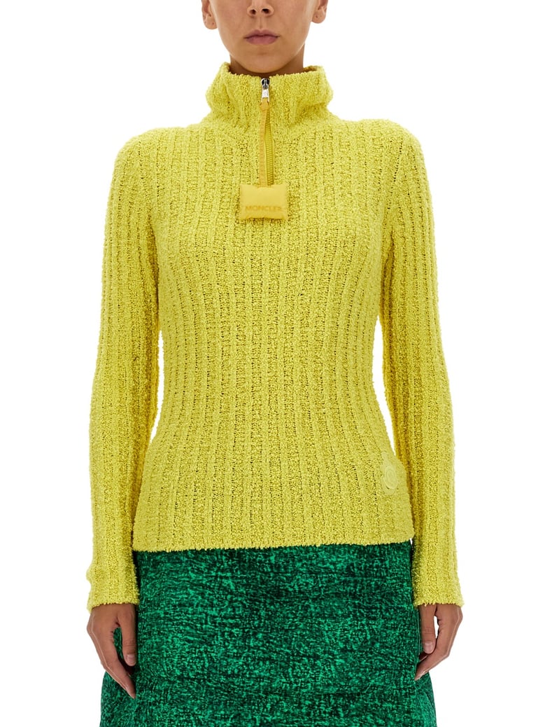 moncler jersey jw anderson zipper collar by Selfnex