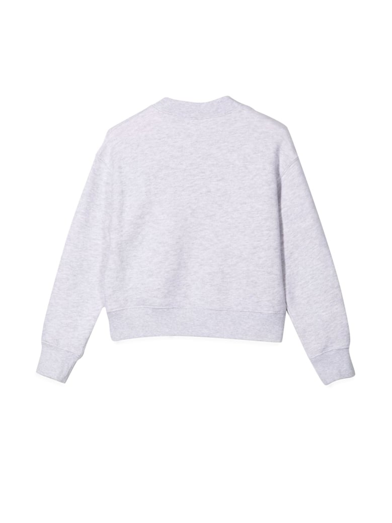sweatshirt bear-print grey by Selfnex