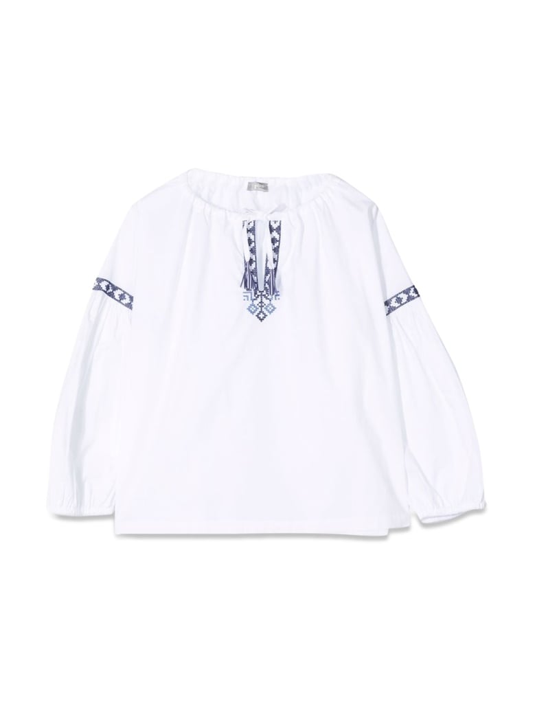 shirt long white by Selfnex