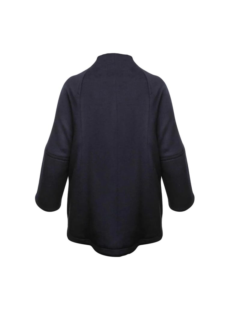 wool jacket blue by Selfnex
