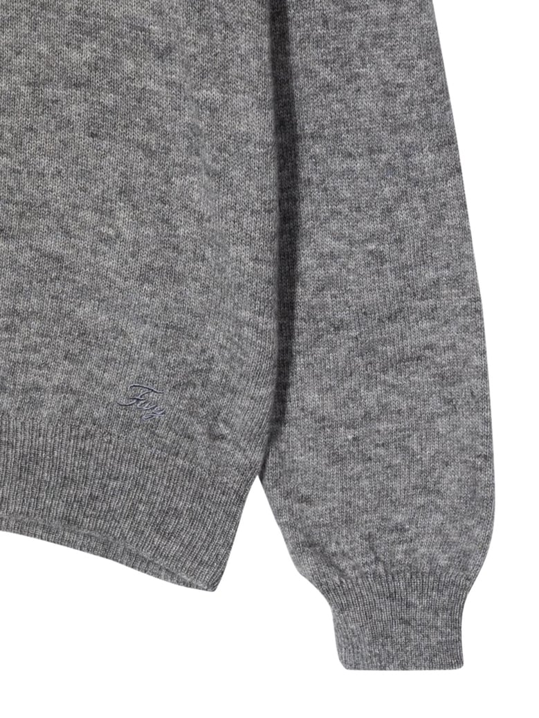 crew neck sweater grey by Selfnex