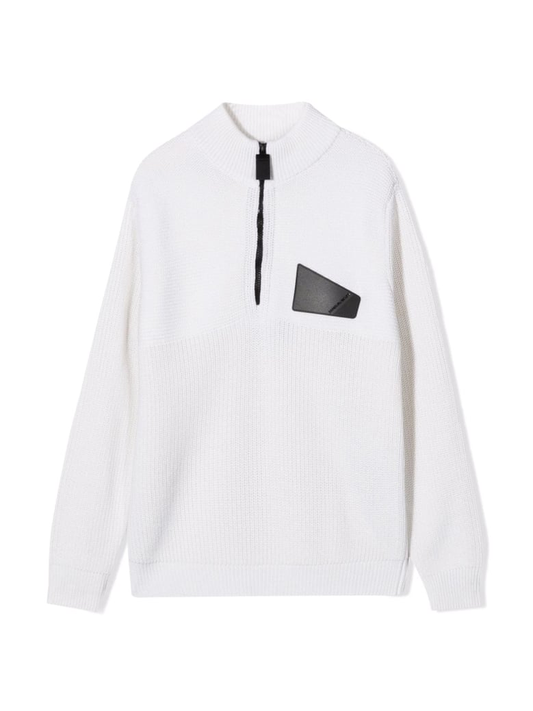pullover white by Selfnex