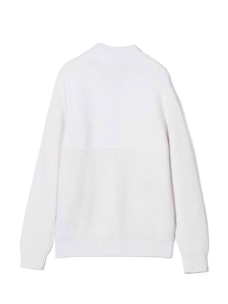 pullover white by Selfnex