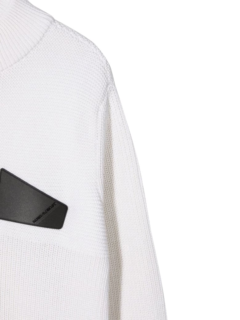 pullover white by Selfnex