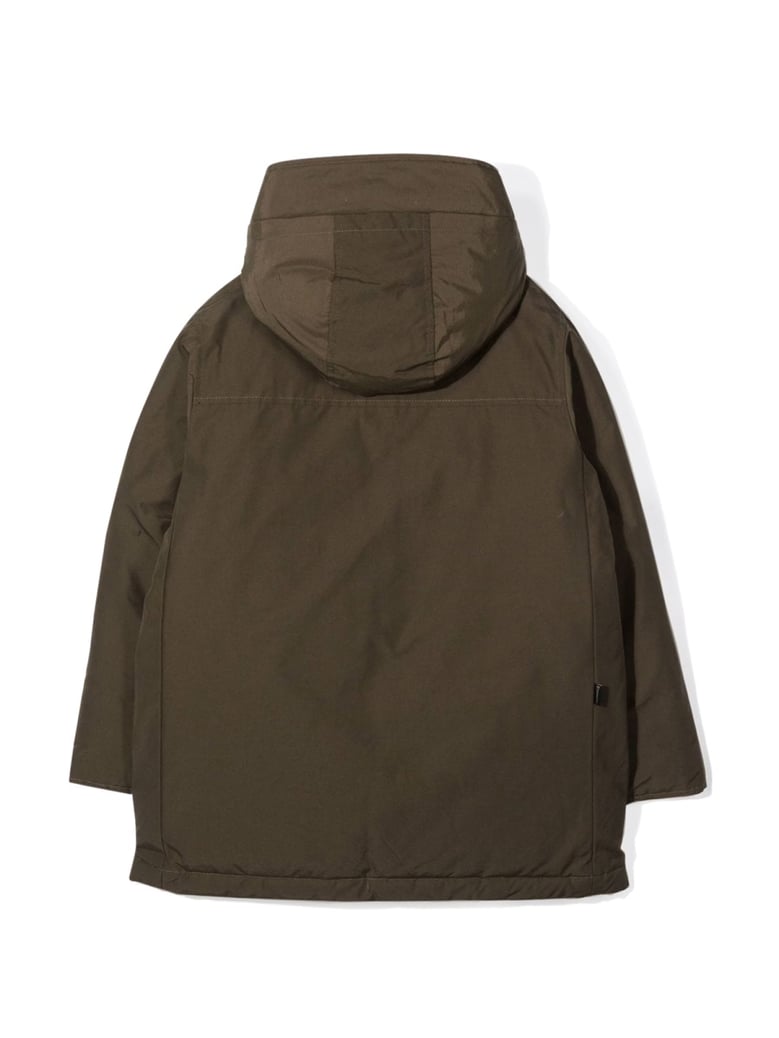 reversible parka green by Selfnex