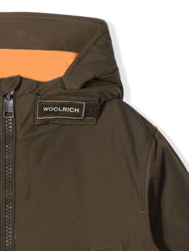 reversible parka green by Selfnex