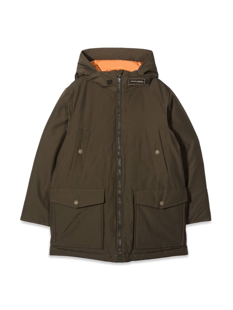 reversible parka green by Selfnex