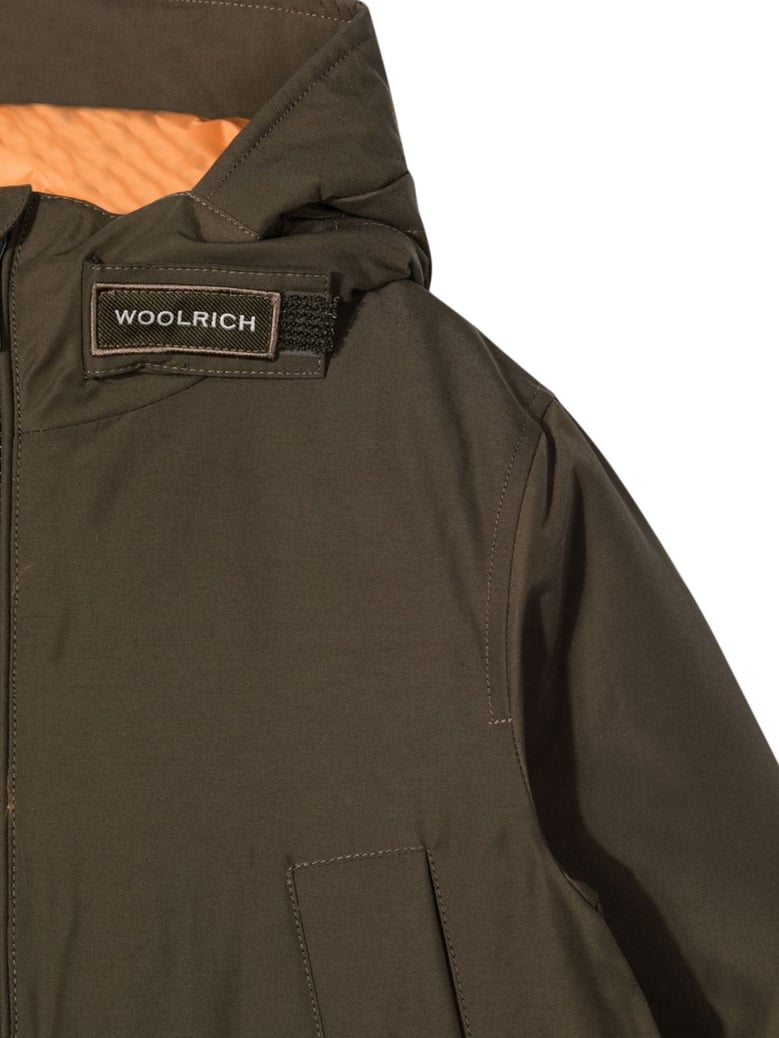 reversible parka green by Selfnex