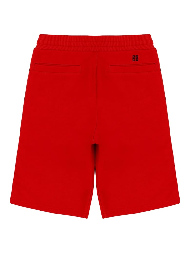 bermuda shorts red by Selfnex
